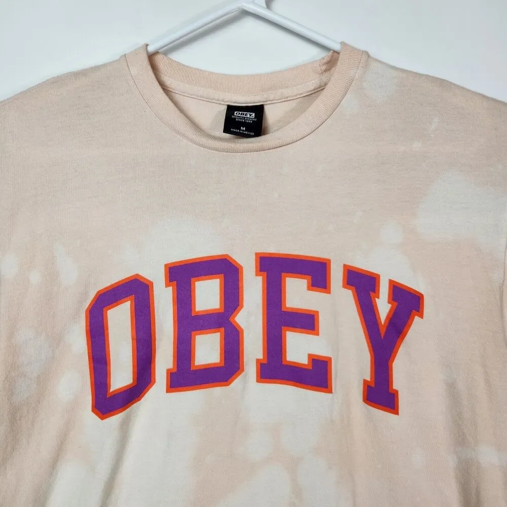 Vtg Obey Shirt Y2k Streetwear Skateboard Punk Retro Zumiez Skater Grunge Hipster
